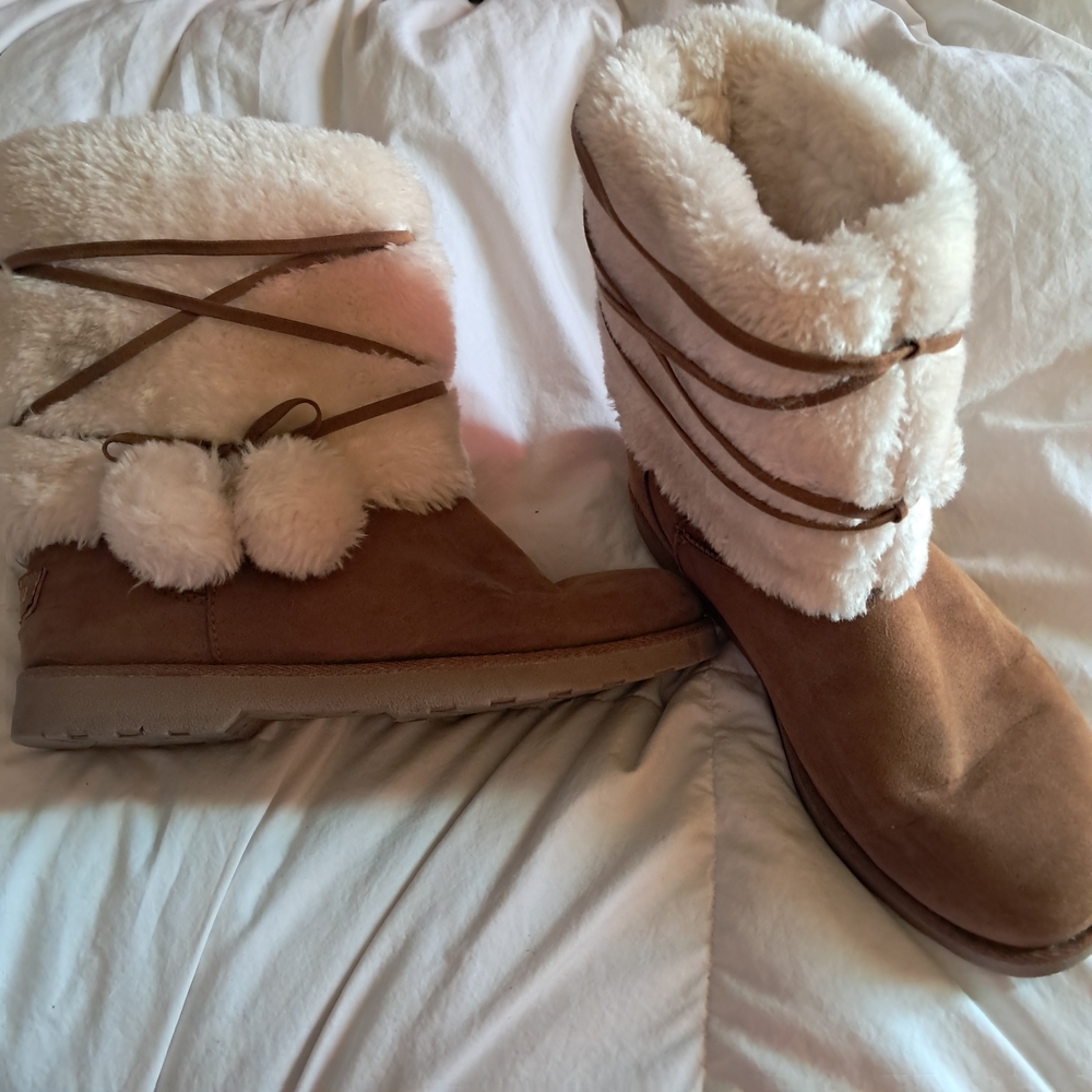 Women's Cozy Brown Winter Boots